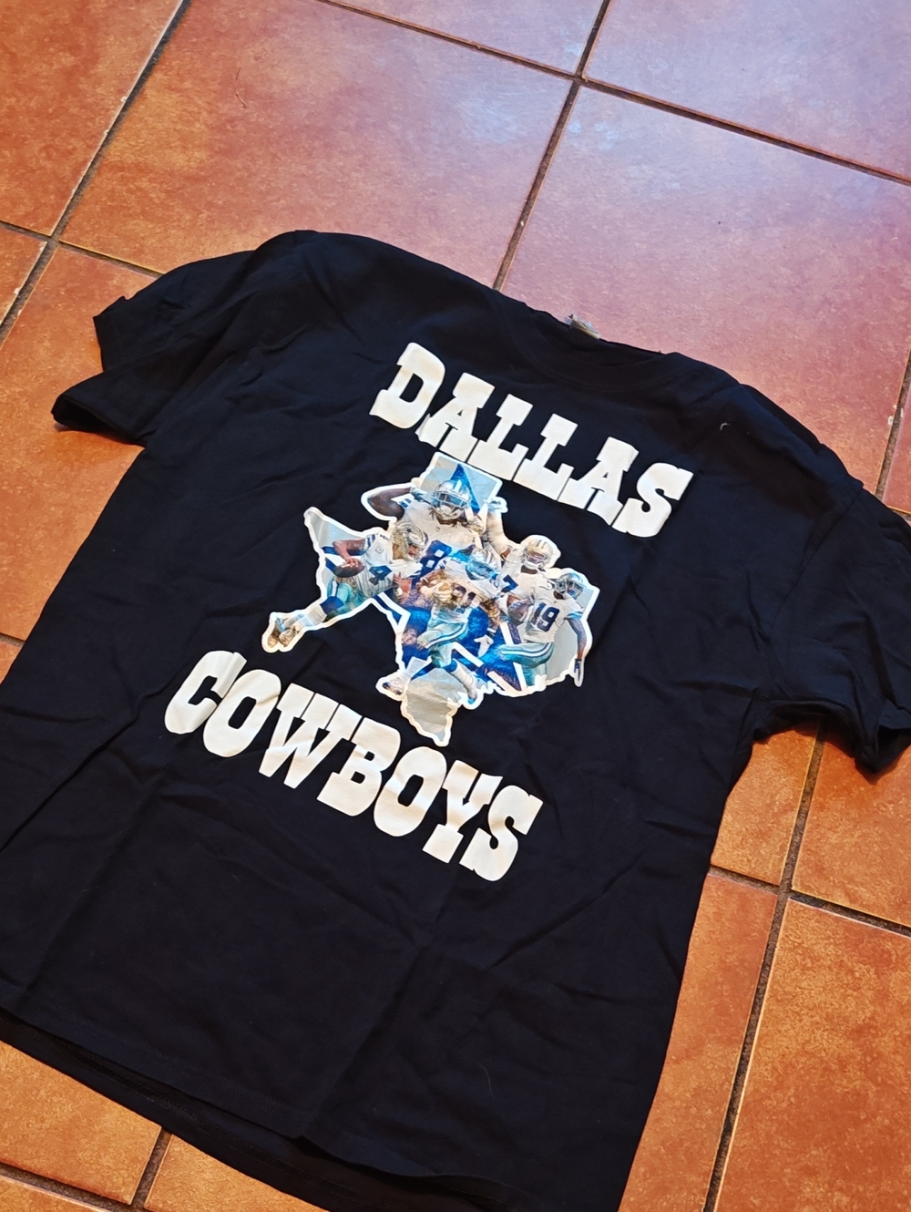 NFL Dallas Cowboys Kids Short Sleeve Tee - Black & White